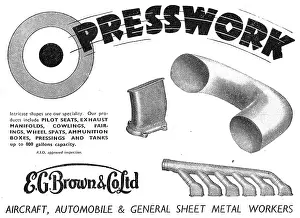 Presswork: E.G.Brown Presswork & Sheet Metal Work
