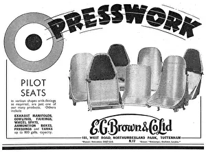 Presswork: E.G.Brown - Sheet Metal & Presswork For