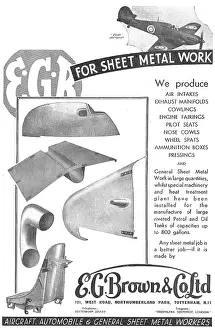 Presswork: E.G.Brown - Sheet Metal & Presswork For