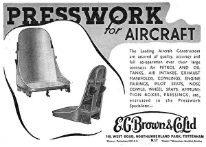 Presswork: E.G.Brown - Sheet Metal & Presswork For