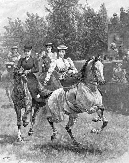 Unconventional: Egg and Spoon on Horses