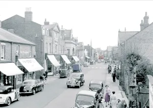 Egham: Egham, High Street 1952