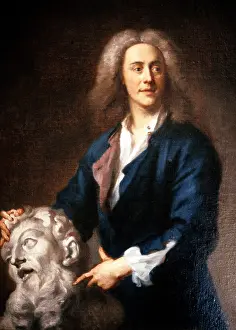 Selfportrait: Egid Quirin Asam