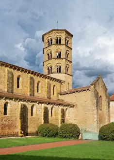 Prieure: Eglise Notre-Dame-de-l'Assomption, Anzy-le-Duc, Burgundy