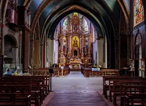 Altarpiece: Eglise Saint-Jacques, Perpignan, Pyrenees-Orientales, France