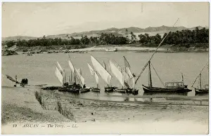 Assouan: Egypt, Africa - The ferry at Aswan