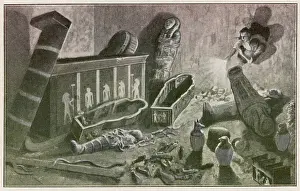Archaeologists: EGYPT/ARCHAE/TOMB ROBBED