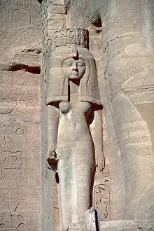 Colossi: Egypt, archeological area of Abu