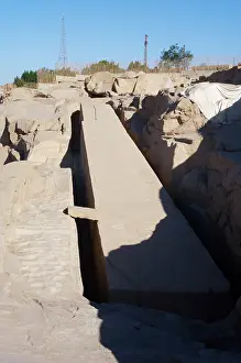 Unfinished: Egypt. Aswan. The unfinished obelisk