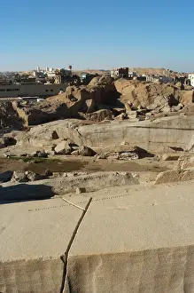 Unfinished: Egypt. Aswan. The unfinished obelisk