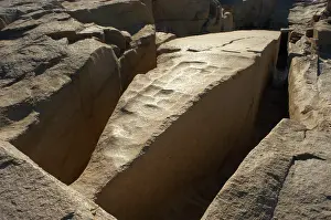 Unfinished: Egypt. Aswan. The unfinished obelisk