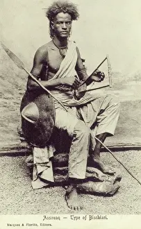 Tribesman: Egypt - Bisharin warrior, Aswan
