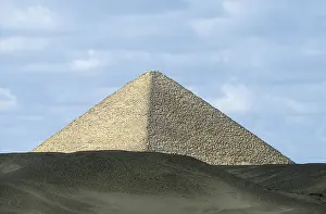 Dahshur: EGYPT. CAIRO. Dahshur. Snofru's second pyramid