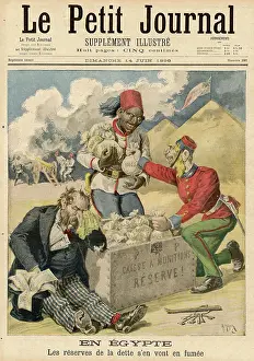 Greed: EGYPT/CARTOON/UK AS WOLF