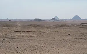 Pyramids: Egypt. Dahshur. Pyramids