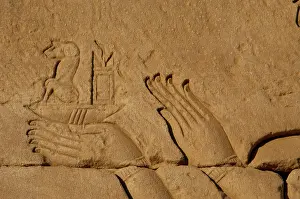 Votive: Egypt. Dendera. Temple complex. Roman Birth House of Mammisi