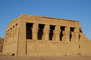 Hathor: Egypt. Dendera. Temple complex. Roman Birth House of Mammisi