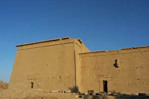 Hathor: Egypt. Dendera. Temple of Hathor. Western side