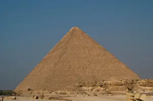 Maths: Egypt. The Great Pyramid of Giza, called the Pyramid of Khuf