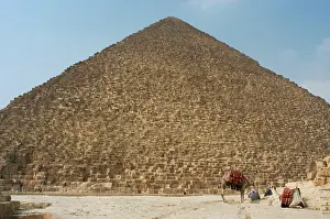 Maths: Egypt. The Great Pyramid of Giza, called the Pyramid of Khuf