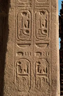 Crux: Egypt. Hieroglyphic writing. Cartridge