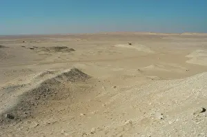 Aridity: Egypt. Landscape around Saqqara