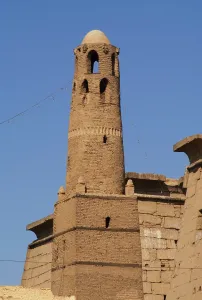 Ayyubids: Egypt. Luxor. Mosque of Abu El-Haggag. 13th century. Minaret