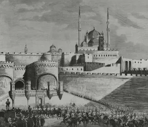 Minarets: Egypt. Occupation of Cairo by the British