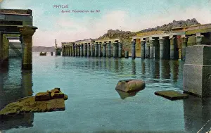 Philae: Egypt - Philae - Flooded