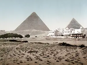 Gizeh: Egypt - the pyramids at Gizeh Giza