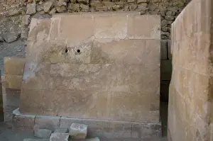 Pharaoh: Egypt. Saqqara. Djoser's complex. The serdab