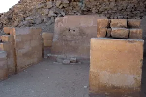 Pharaoh: Egypt. Saqqara. Djoser's complex. The serdab