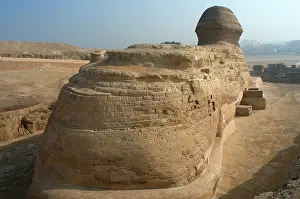 Ashlar: Egypt. Spinx of Giza. Back