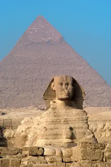 Giza: Egypt. Spinx of Giza