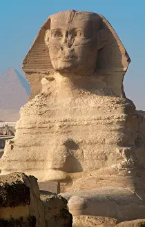 Giza: Egypt. Spinx of Giza