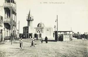 Kafr: Egypt - Suez - General view including Mosque