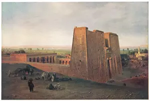 Edfou: EGYPT/TEMPLE OF EDFU