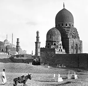 Mamelukes: Egypt Tomb of the Mamelukes probably 1870s