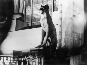 Carreras: EGYPTIAN CAT SCULPTURE