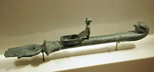 Censer: Egyptian censer. Bronze