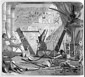 Harps: EGYPTIAN INSTRUMENTS