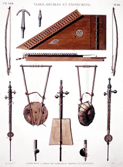 Villoteau: Egyptian Musical instruments