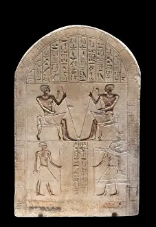 Sceptre: Egyptian relief, Louvre-Lens Museum, Lens, Pas-de-Calais, France