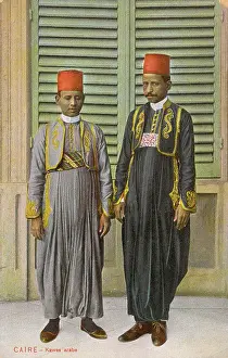 Manservant: Two Egyptian servants