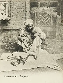 Charmer: Egyptian snake charmer