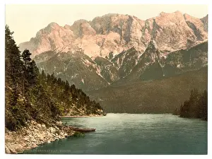 Eibsee: Eibsee, general view, Upper Bavaria, Germany