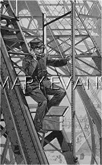 Halfway: ON THE EIFFEL TOWER