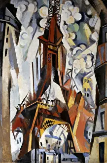 Cubism: The Eiffel Tower Artist: Robert Delaunay