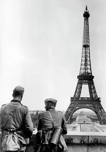 Trocadero: The Eiffel Tower in Paris, 1940