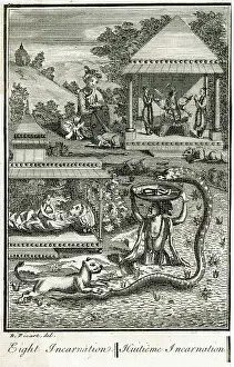 Avatar: Eighth avatar of the Hindu god Vishnu